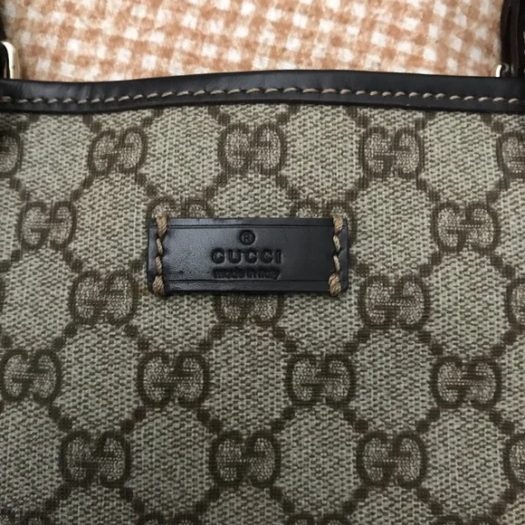 Gucci Monogram Tote - Picture 3 of 8